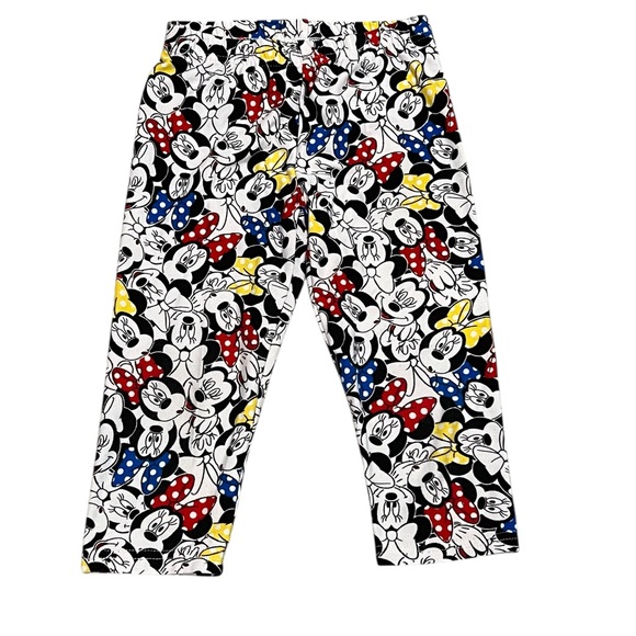 Disney Other - Disney Minnie Mouse Multi-Color Bow Print Leggings | Size 6 (6X)